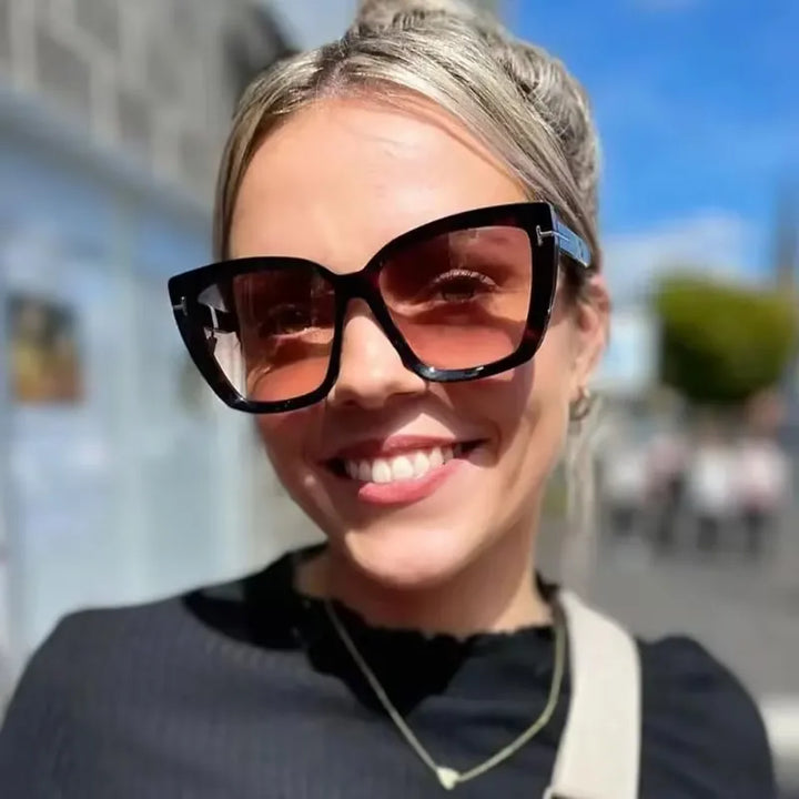 Oversized Cat Eye UV400 Sunglasses for Women