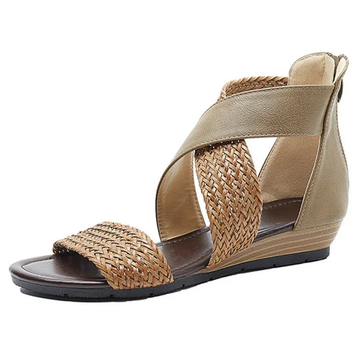 Diana - Woven Leather Sandals