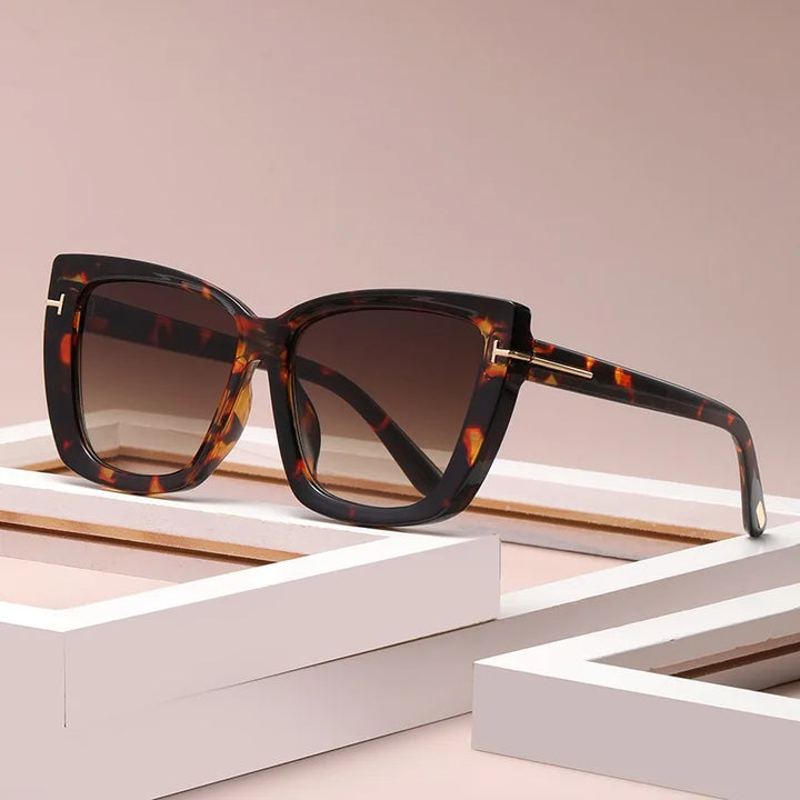 Oversized Cat Eye UV400 Sunglasses for Women