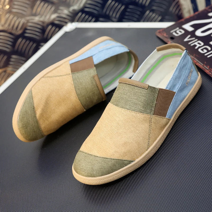 LUCA CANVAS LOAFERS