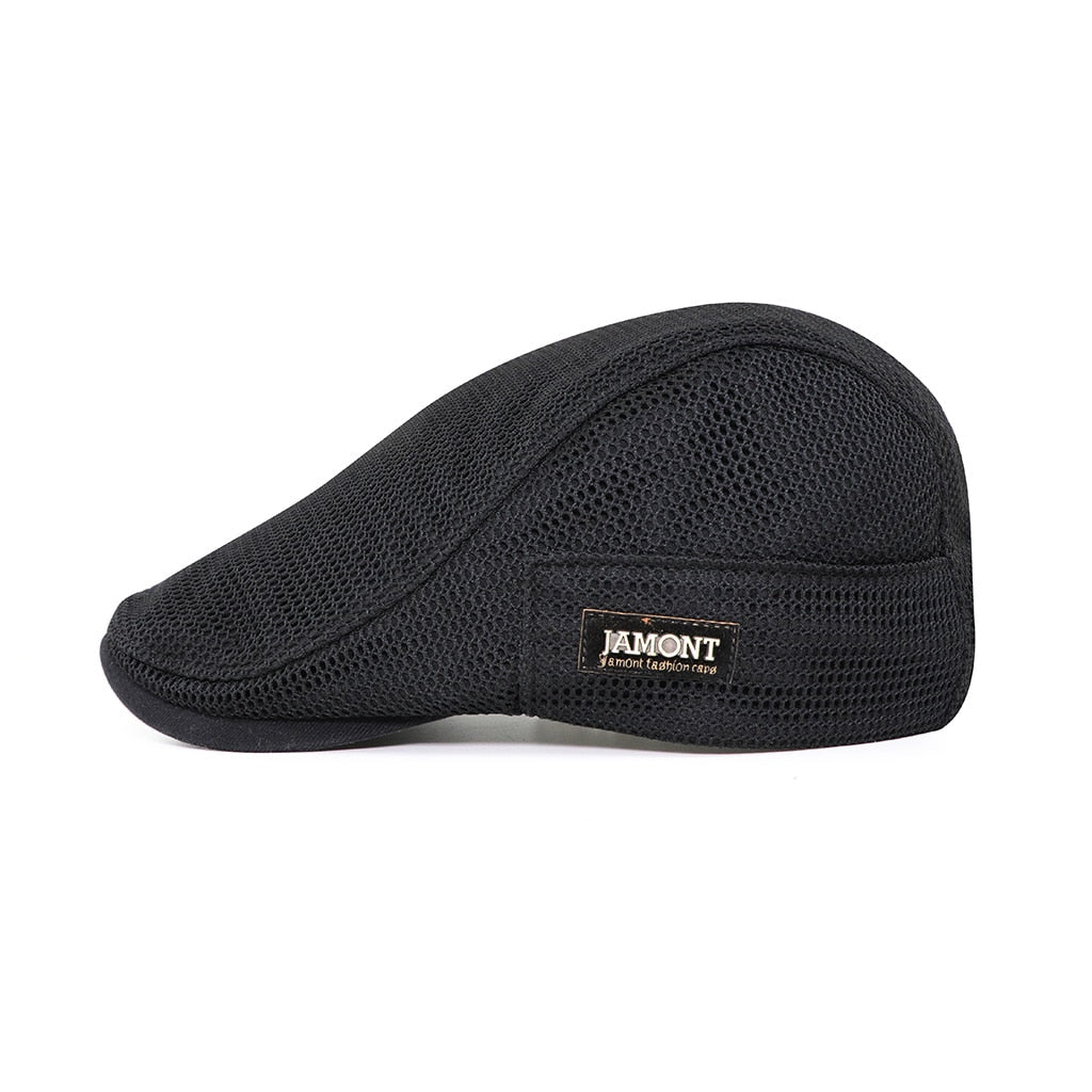 Men's Breathable Adjustable Cap - Stylish Sports Outdoor Hat