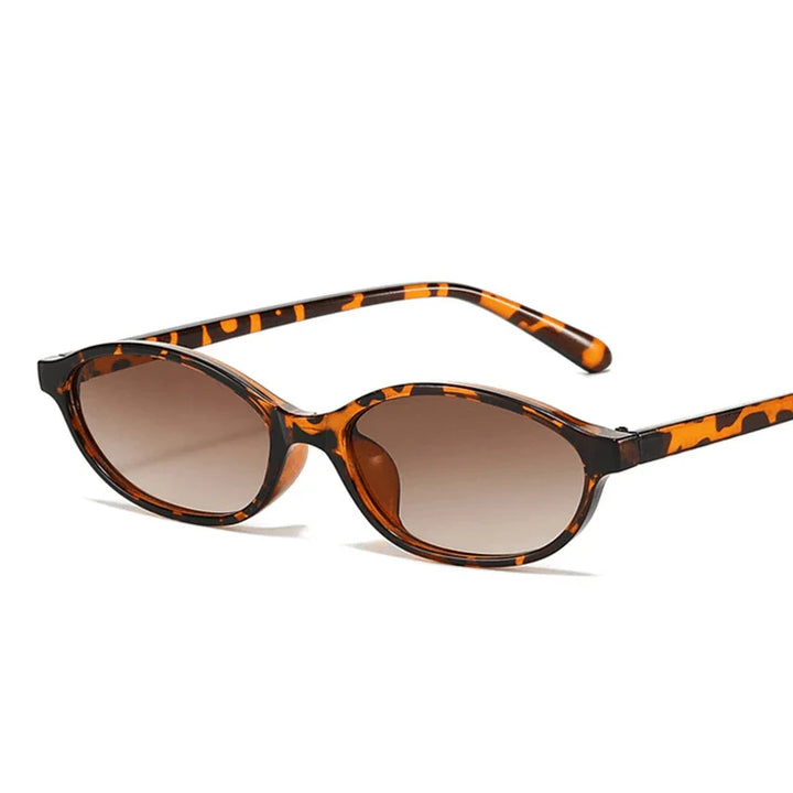 Stylish Oval Frame UV400 Sunglasses for Women