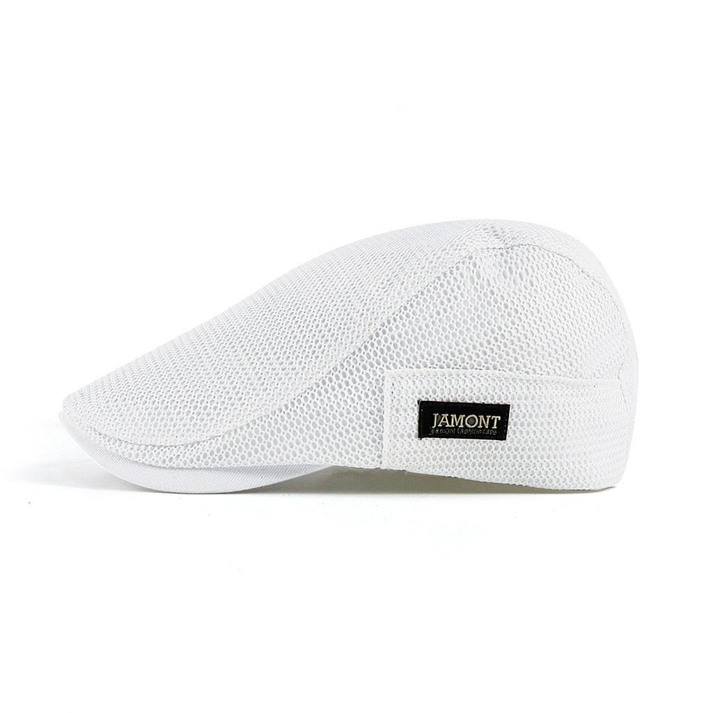 Men's Breathable Adjustable Cap - Stylish Sports Outdoor Hat