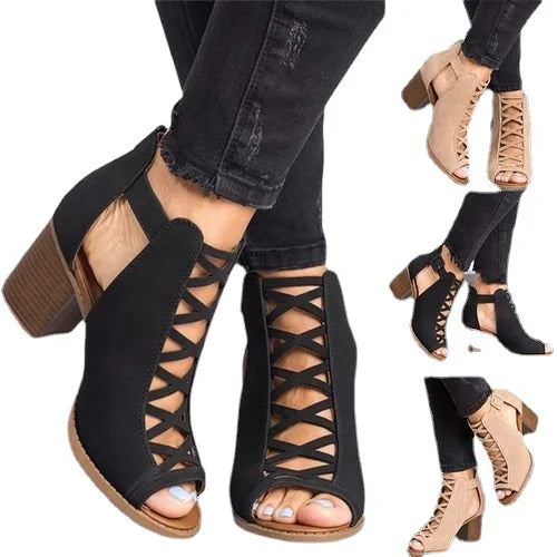 Katherine - Sandals With Heel