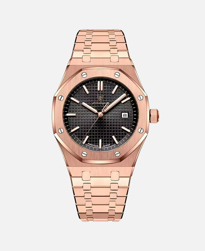 Durable Stainless Steel Wrist Watch for Men