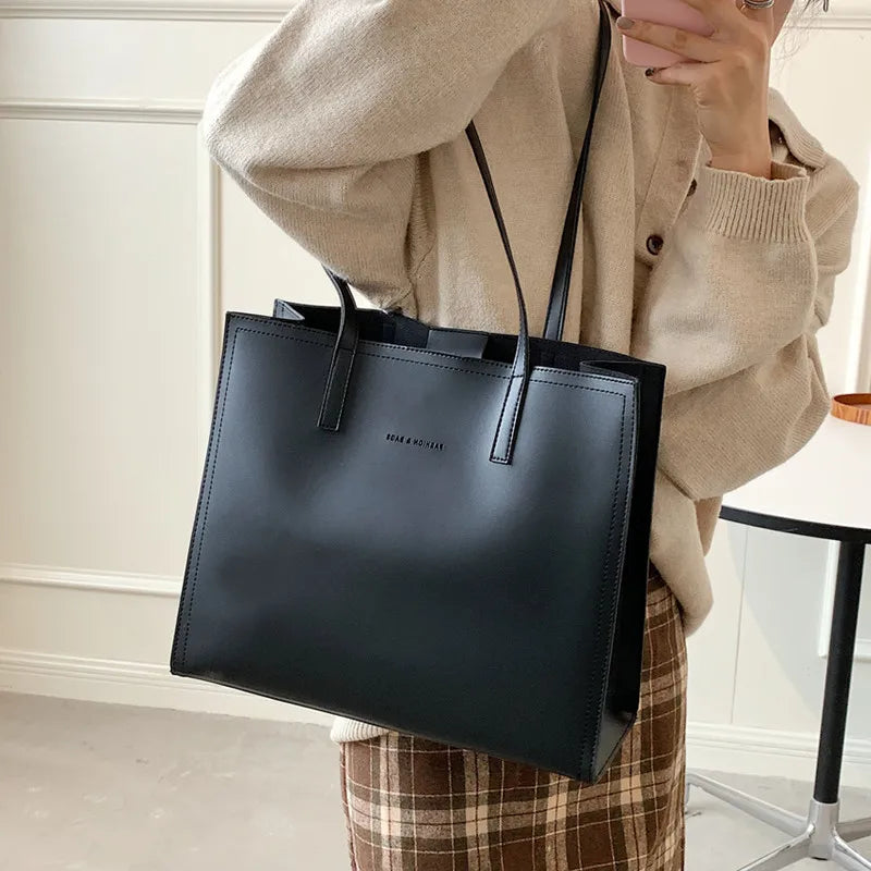 Women's Elegant Shoulder Tote Bag - Trendy Versatile Practical