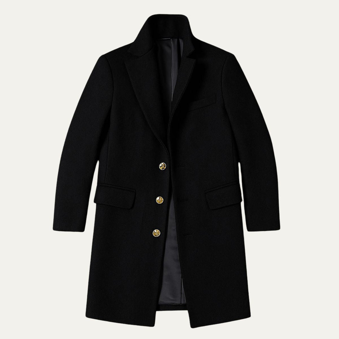The Fitzroy Long Trench Coat For Men