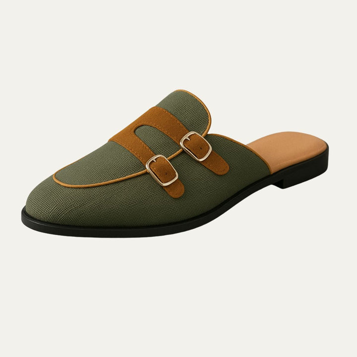 The Henley Mule – Men’s Slip On Loafers in Canvas