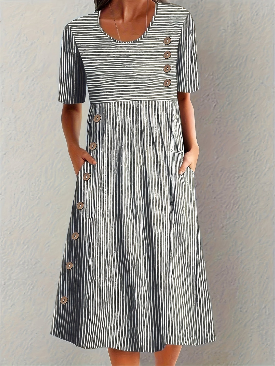 Elizabeth™ | Striped Summer Dress