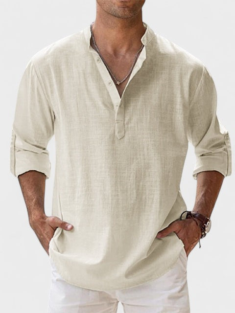 DAVID | Breathable linen shirt
