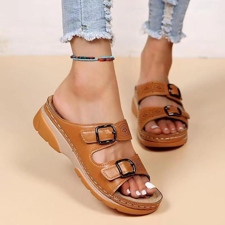 Georgiana - Orthopaedic Wedge Sandals