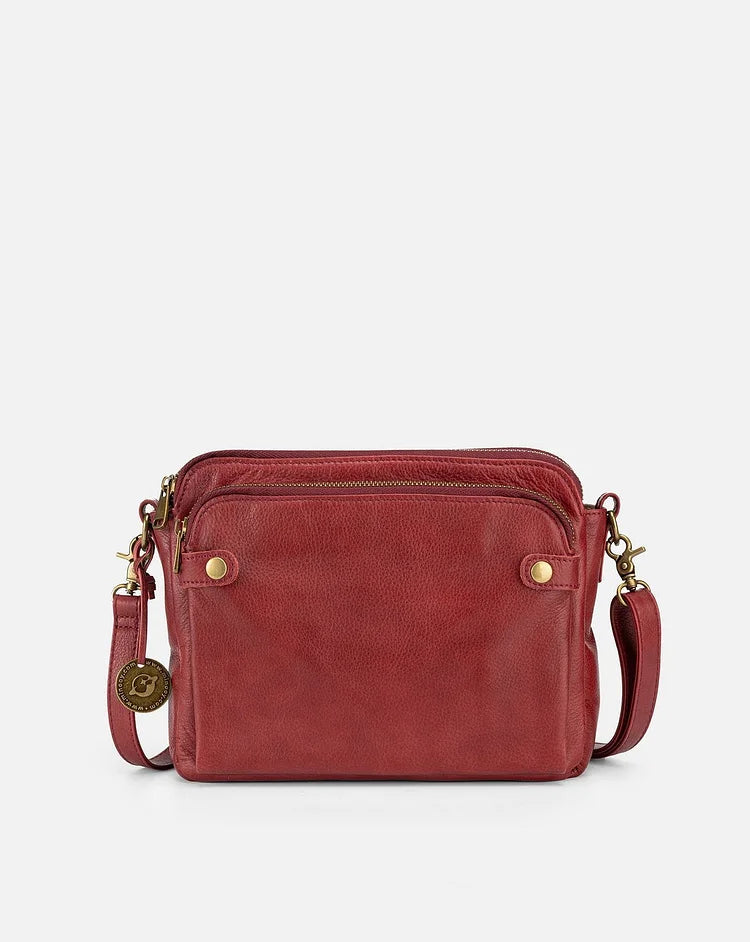 Unisex Leather Handbag - Durable & Spacious