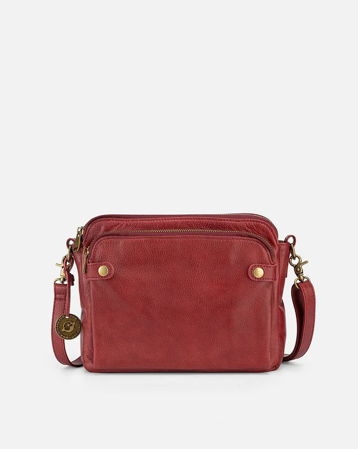 Unisex Leather Handbag - Durable & Spacious