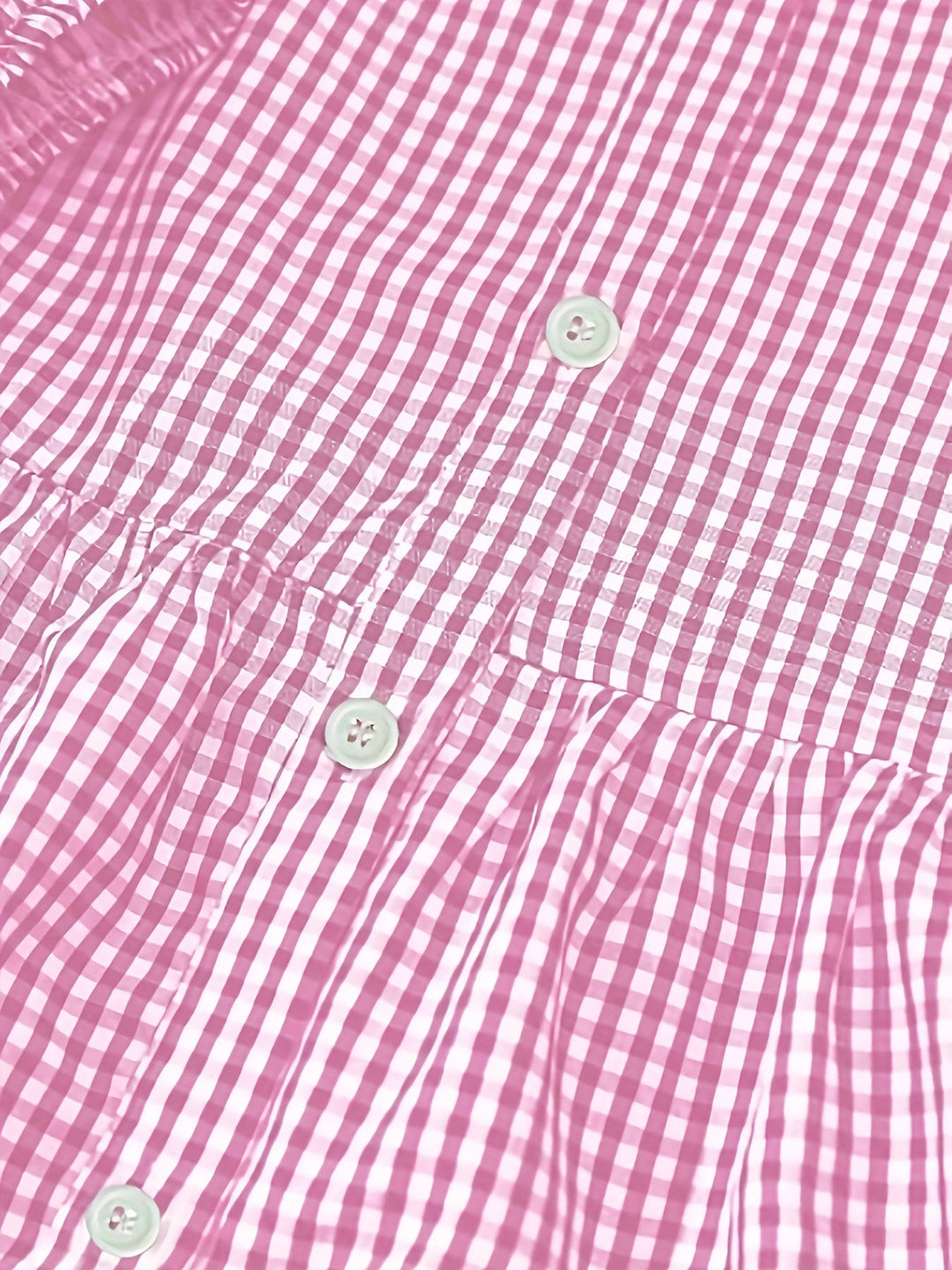 Isabella™ Gingham Button-Up Tiered Dress