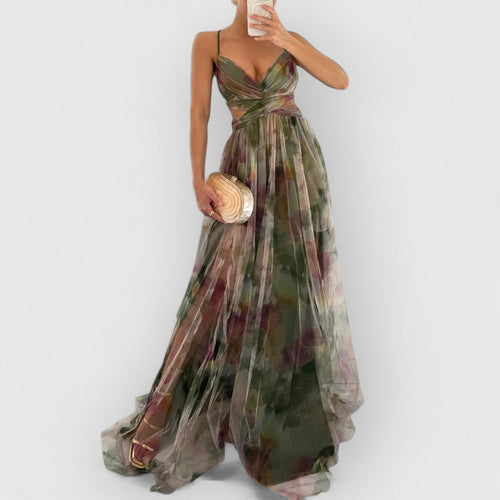 Isabella™ | Maxi dress with floral print
