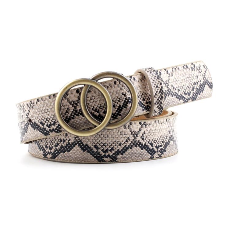 Stylish Belt with O-Ring Buckle for Women | Nica