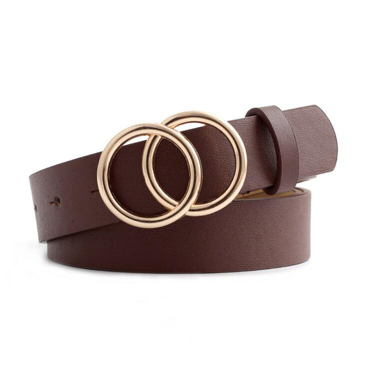 Stylish Belt with O-Ring Buckle for Women | Nica