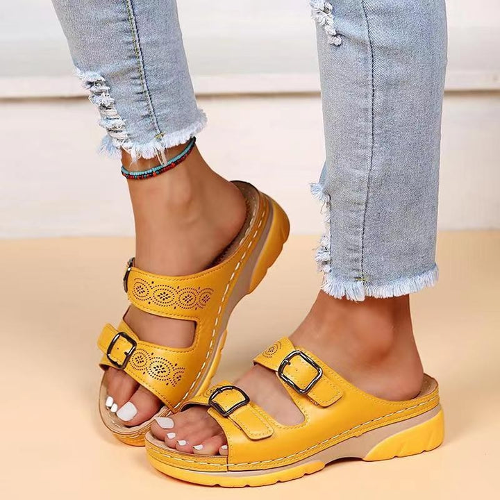 Georgiana - Orthopaedic Wedge Sandals