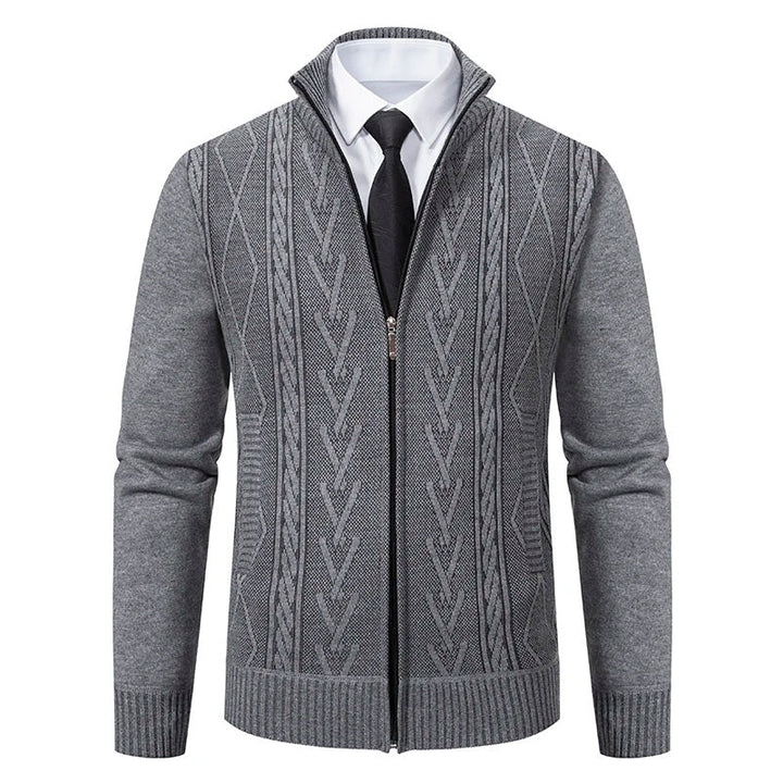 Aaron - Cashmere Padded Sweater Coat