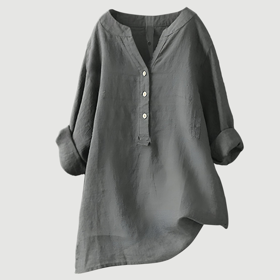 Elizabeth™ – Airy and Comfortable Button-Up Shirt