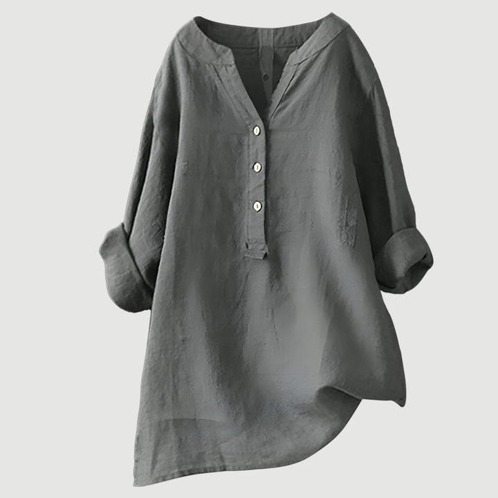 Elizabeth™ – Airy and Comfortable Button-Up Shirt