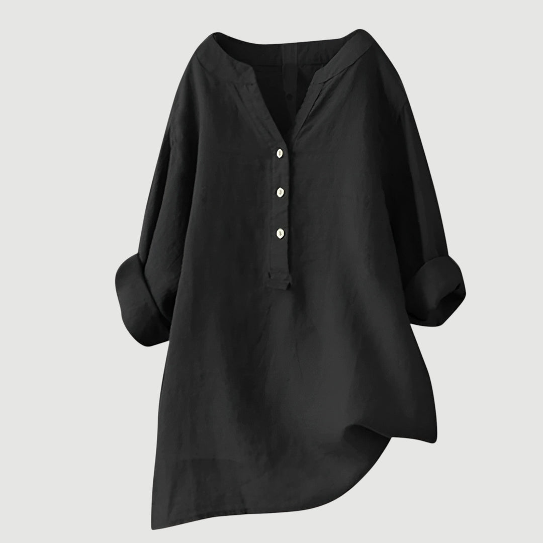Elizabeth™ – Airy and Comfortable Button-Up Shirt