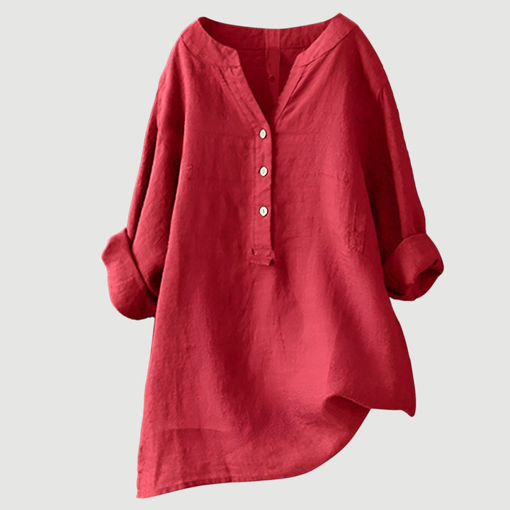 Elizabeth™ – Airy and Comfortable Button-Up Shirt