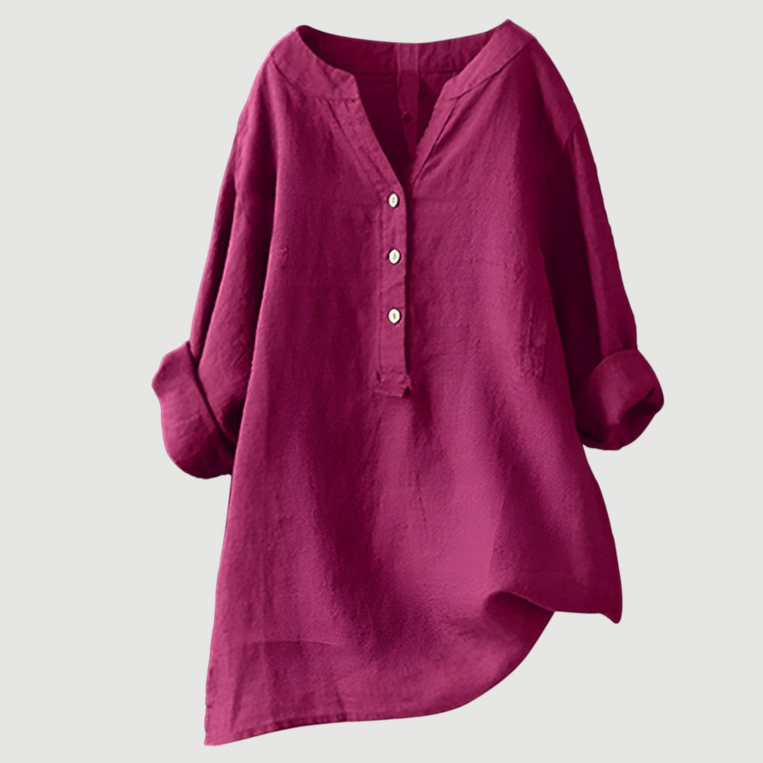 Elizabeth™ – Airy and Comfortable Button-Up Shirt