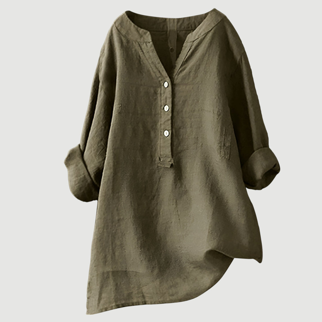 Elizabeth™ – Airy and Comfortable Button-Up Shirt