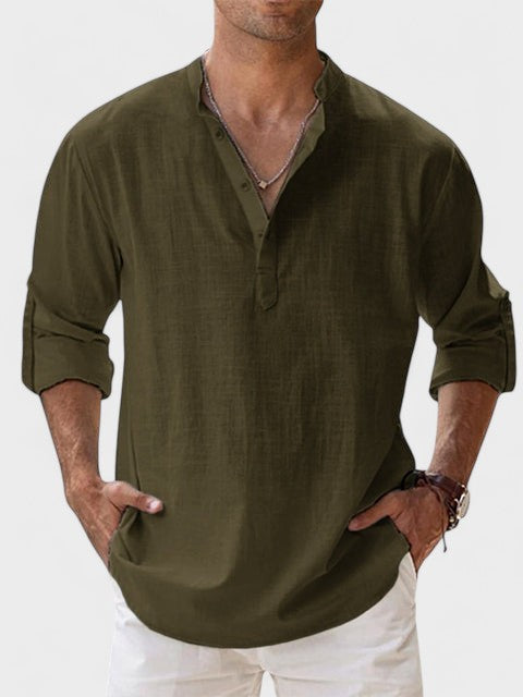 DAVID | Breathable linen shirt