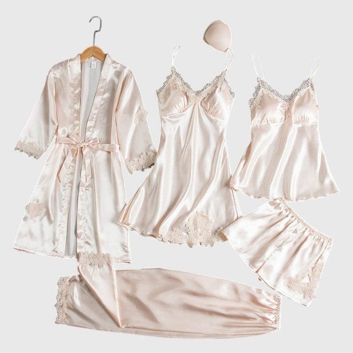Arabella - Women's 5-Piece Nightwear Set