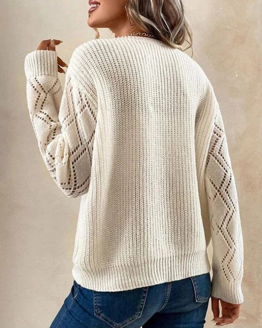 Cassandra | Elegant Comfortable V-Neck Sweater