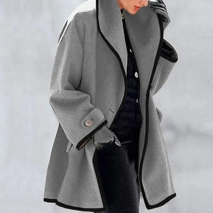 Amelia ™ | Stylish Double-Breasted Wool Coat