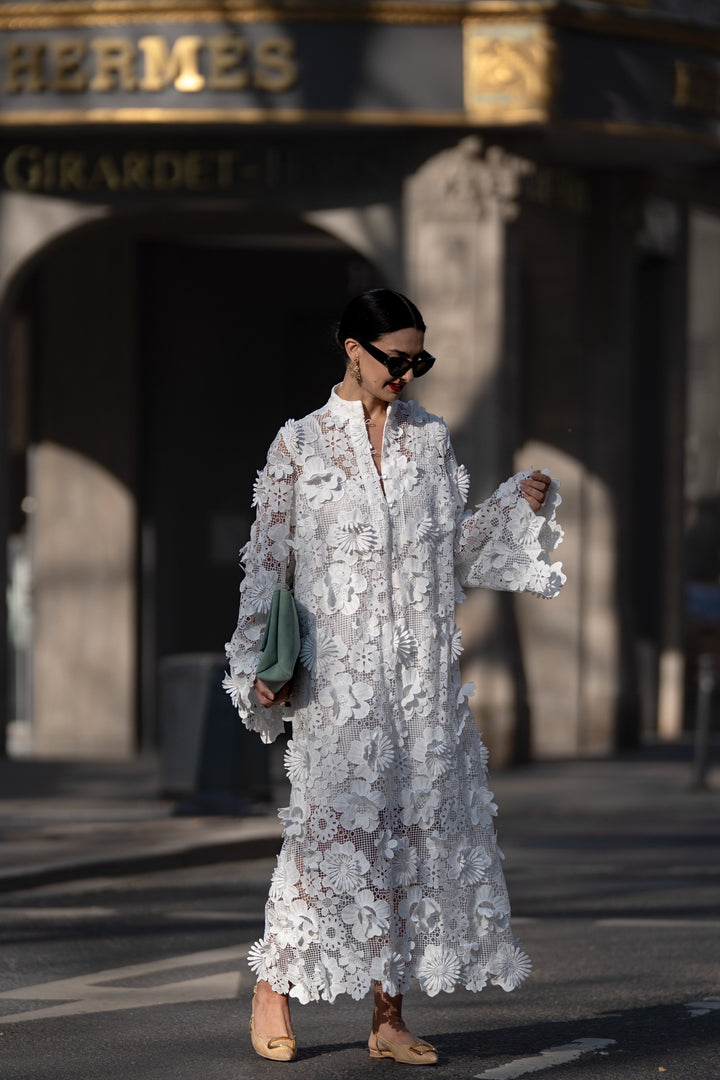 Rose | Elegant Lace White Dress