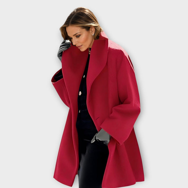 Diana - Premium Windproof Wool Coat