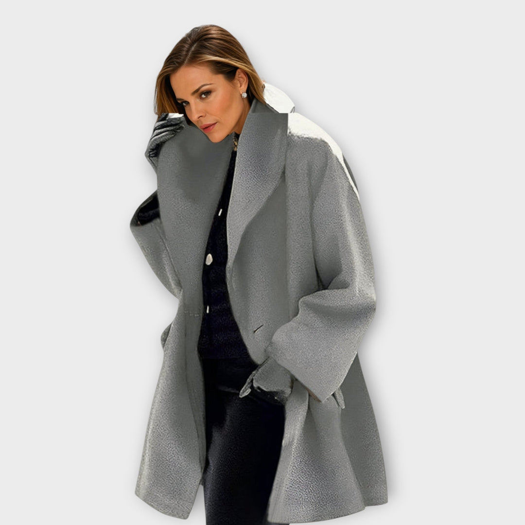 Diana - Premium Windproof Wool Coat