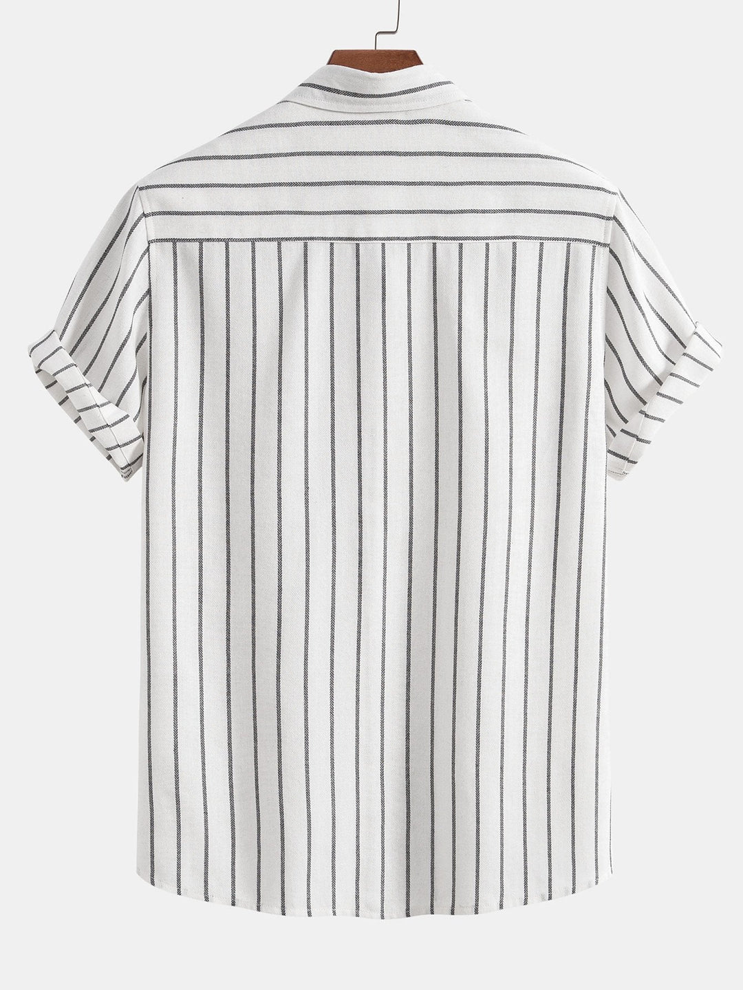 Striped Shirt & Relaxed Trousers Set