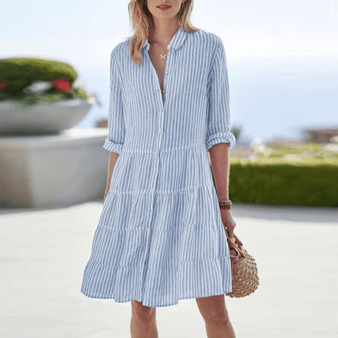 Isabella | Breezy Striped Dress