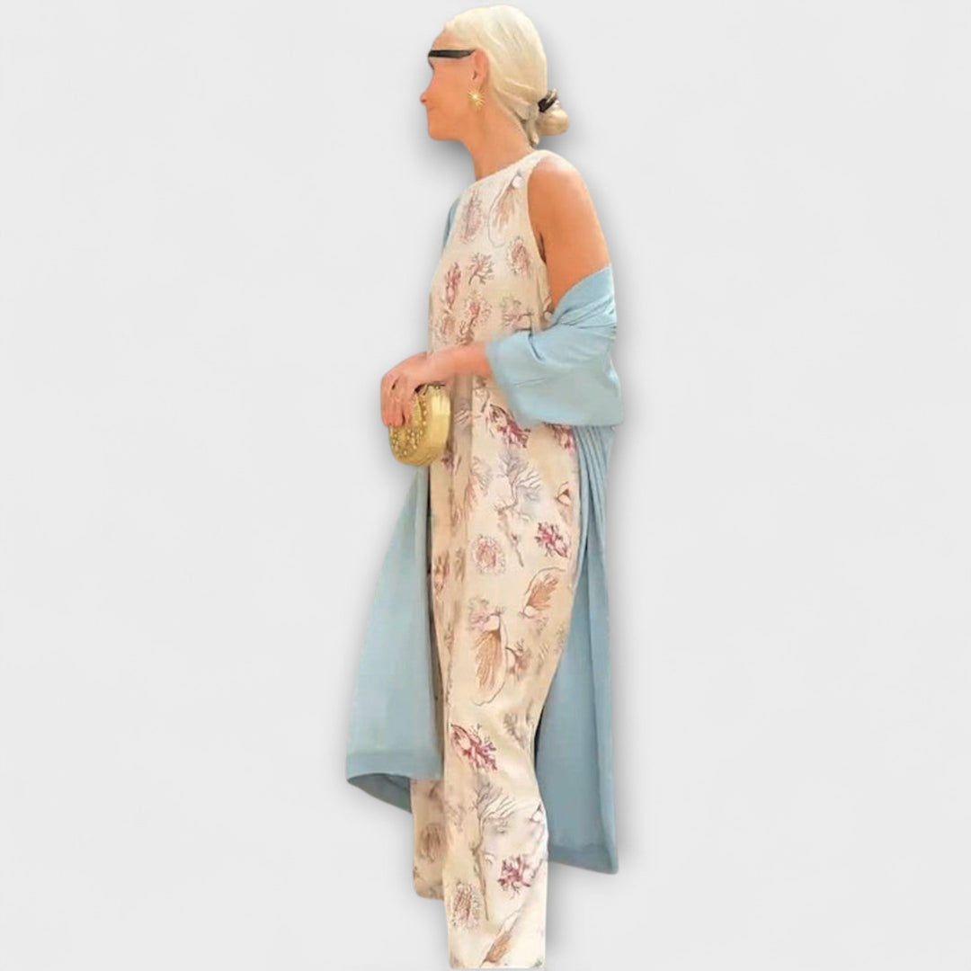Isabelle – Maxi Dress with Matching Jacket