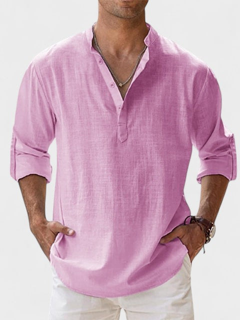 DAVID | Breathable linen shirt