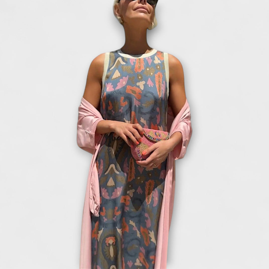 Isabelle – Maxi Dress with Matching Jacket