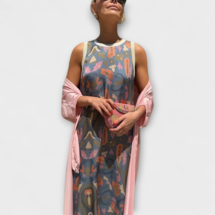 Isabelle – Maxi Dress with Matching Jacket