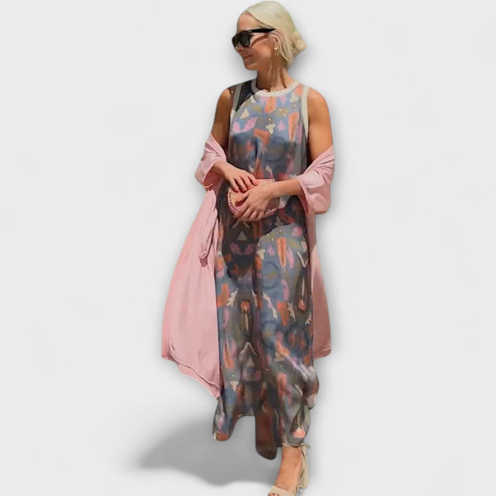 Isabelle – Maxi Dress with Matching Jacket