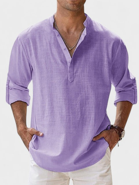 DAVID | Breathable linen shirt