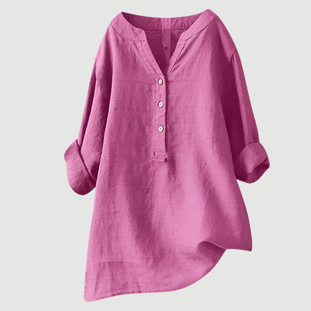 Elizabeth™ – Airy and Comfortable Button-Up Shirt