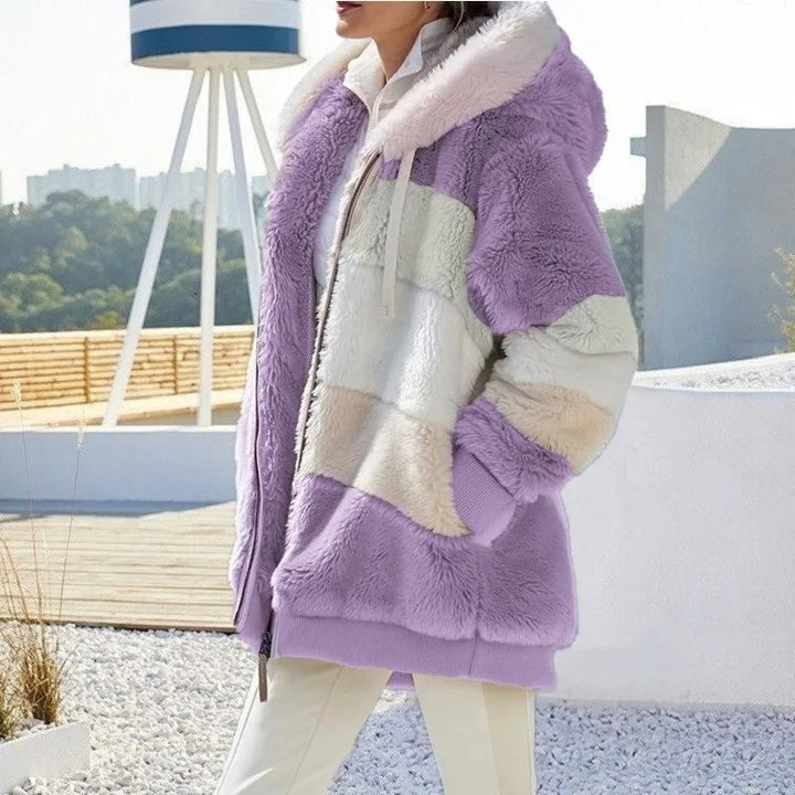 Isabella™  Women's Winter Jacket with Hood and Zipper