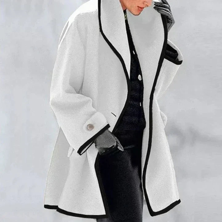 Amelia ™ | Stylish Double-Breasted Wool Coat