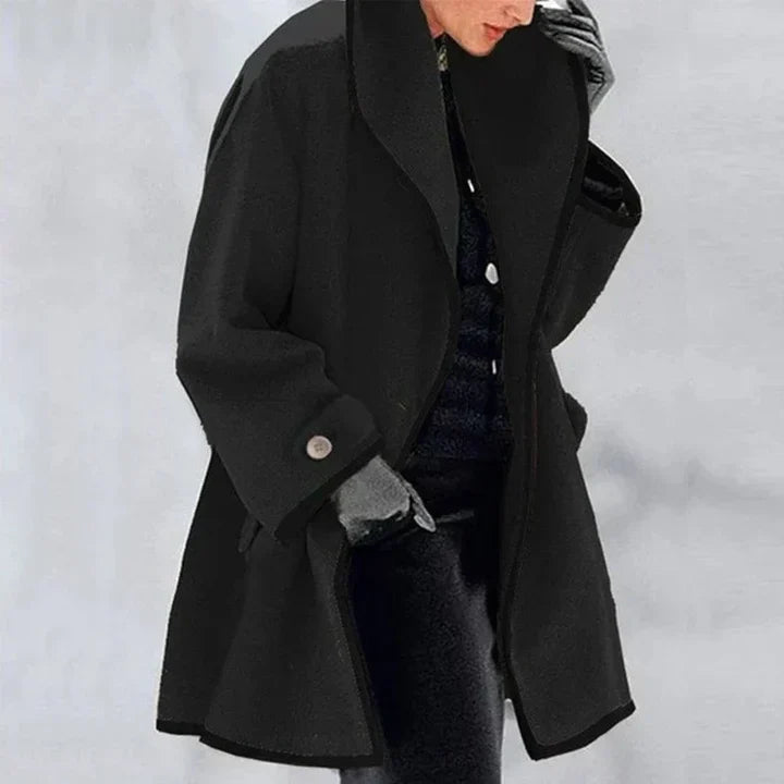 Amelia ™ | Stylish Double-Breasted Wool Coat